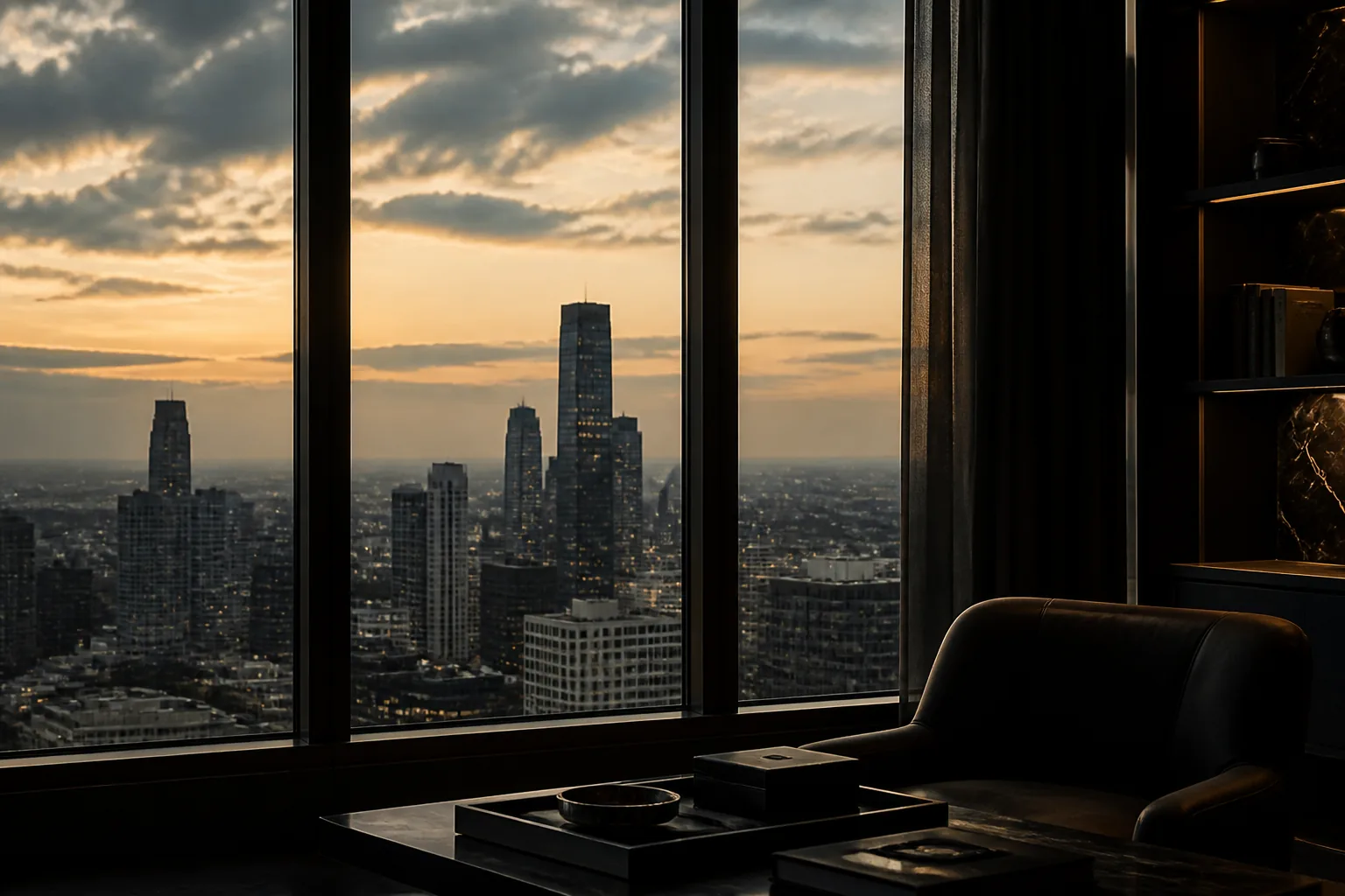 Quiet private residence overlooking the city